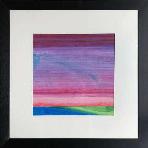 No. 1120 Acryl auf Rockpaper 45 x 45 cm