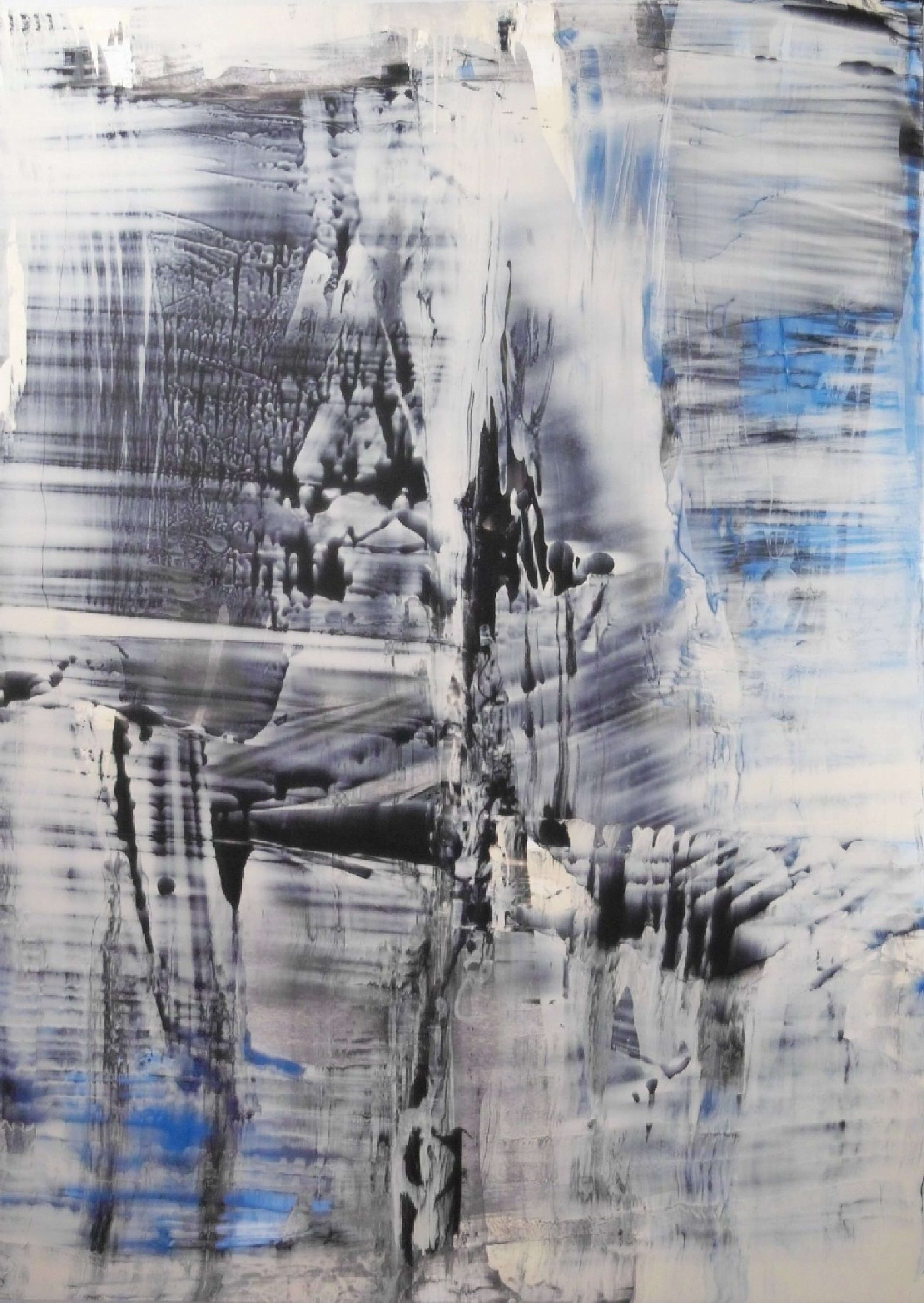 04/25 Kunstharz und Öl auf Leichtstoffplatte, 140/100 cm