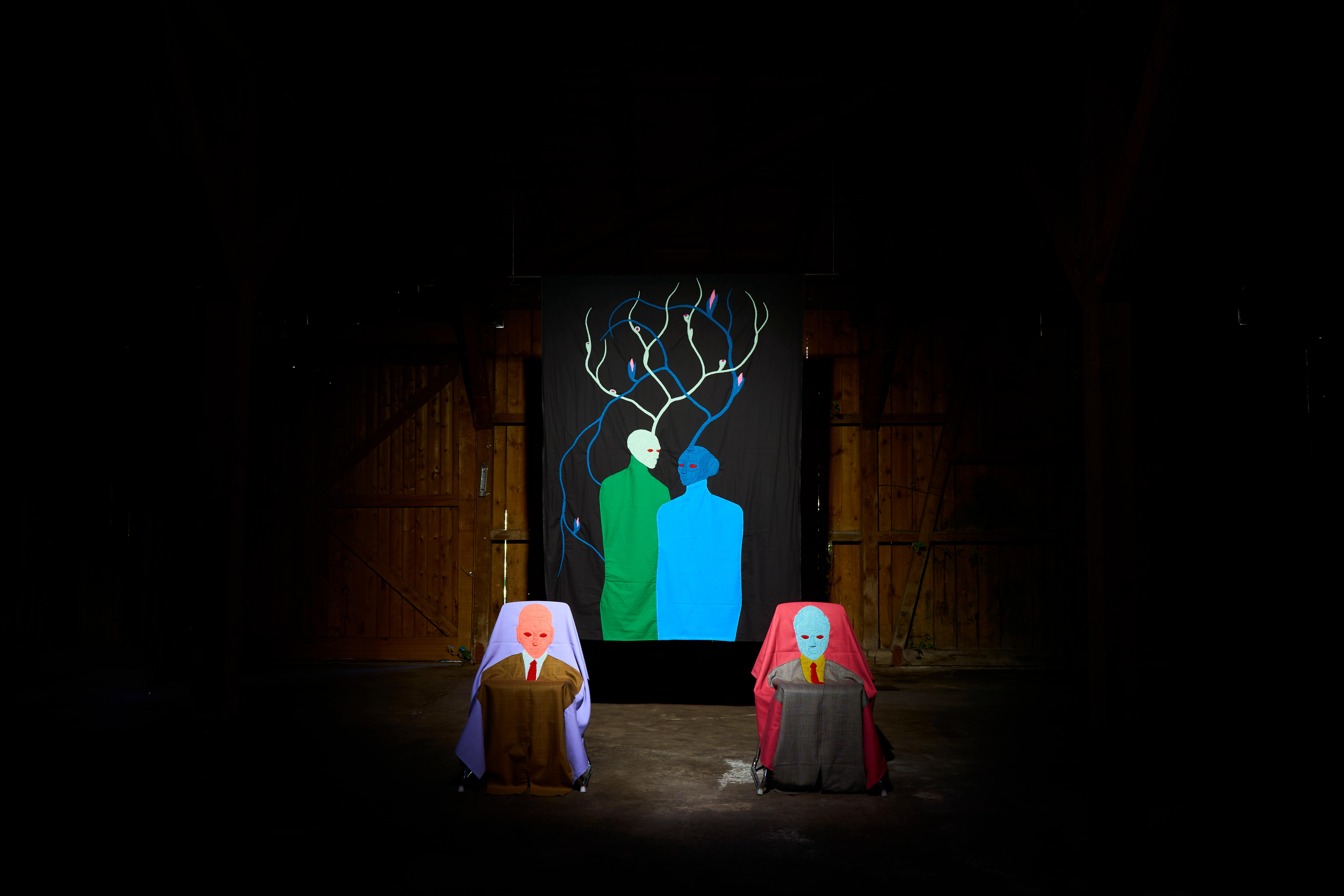 Foto: © Ana Baumgart, Ausstellungsansicht: KFZ - Kunst für Zukunft