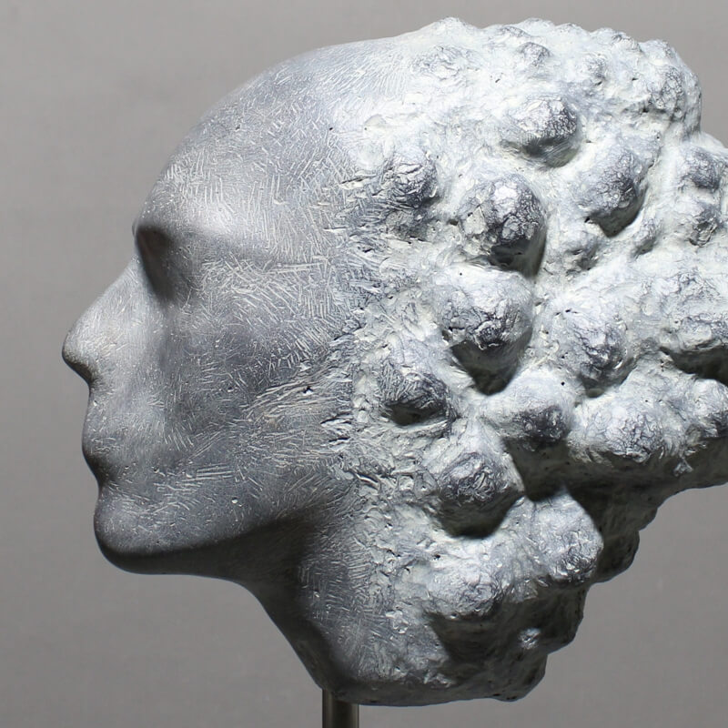 Kopf 0825 / Teilansicht