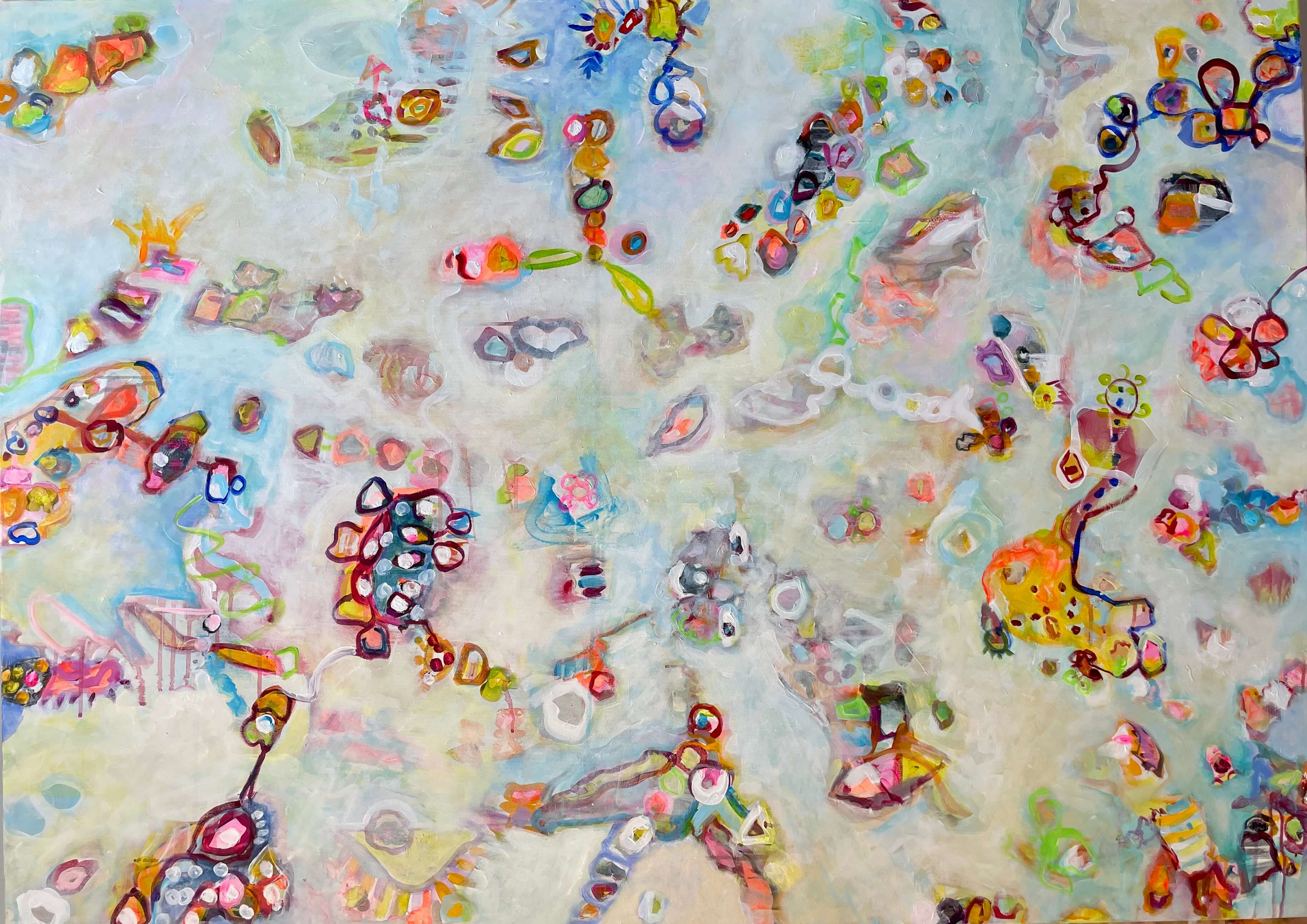 Hot Spots  100 x 140 cm