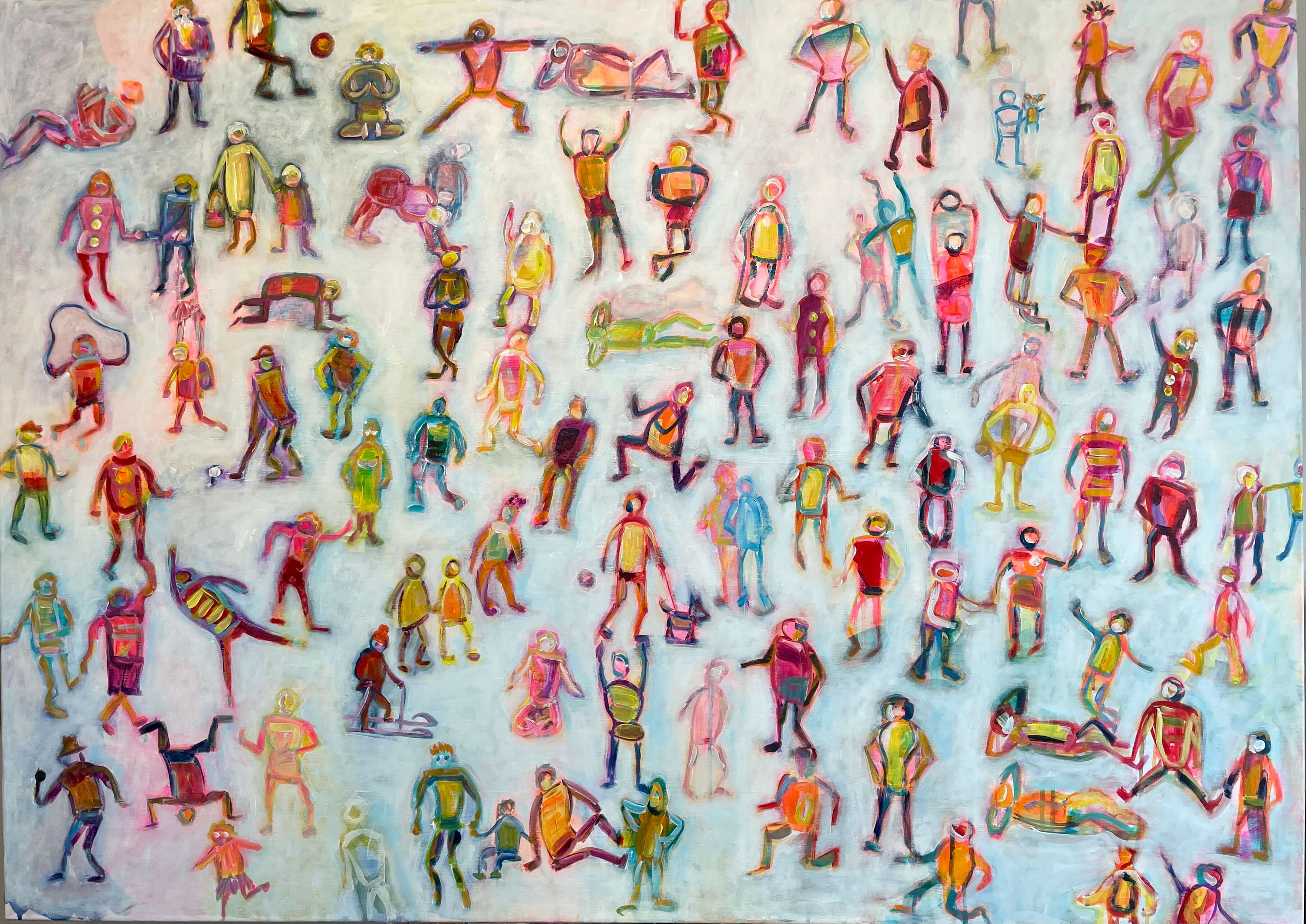 Looking For  100 x 140 cm