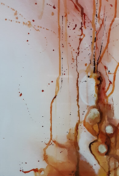 Holzäste 2 – in Aquarelltechnik