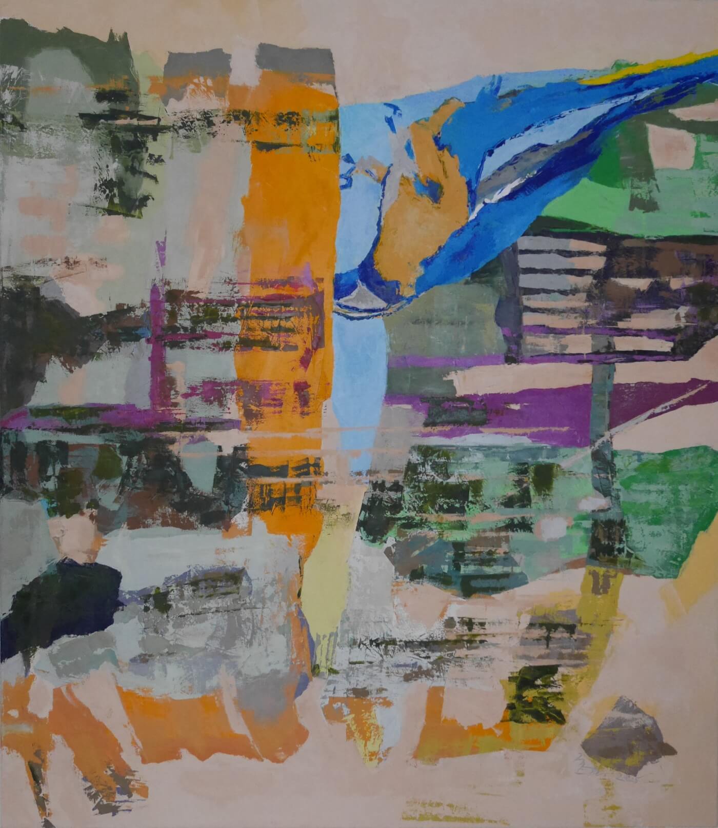 Brasilia, 2025, Öl/Leinwand, 150x130 cm