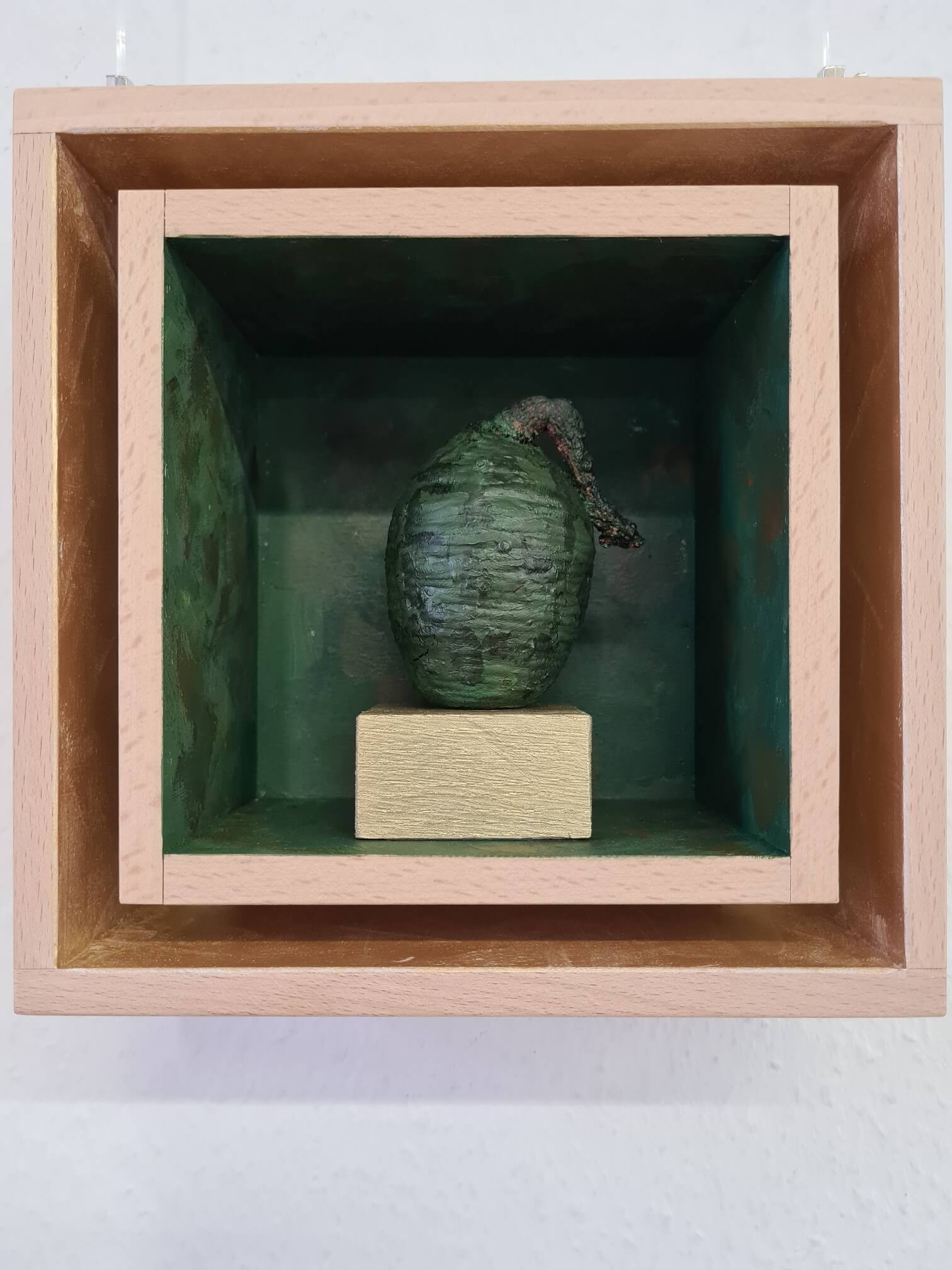 Handgranate     Fundstück/Acryl