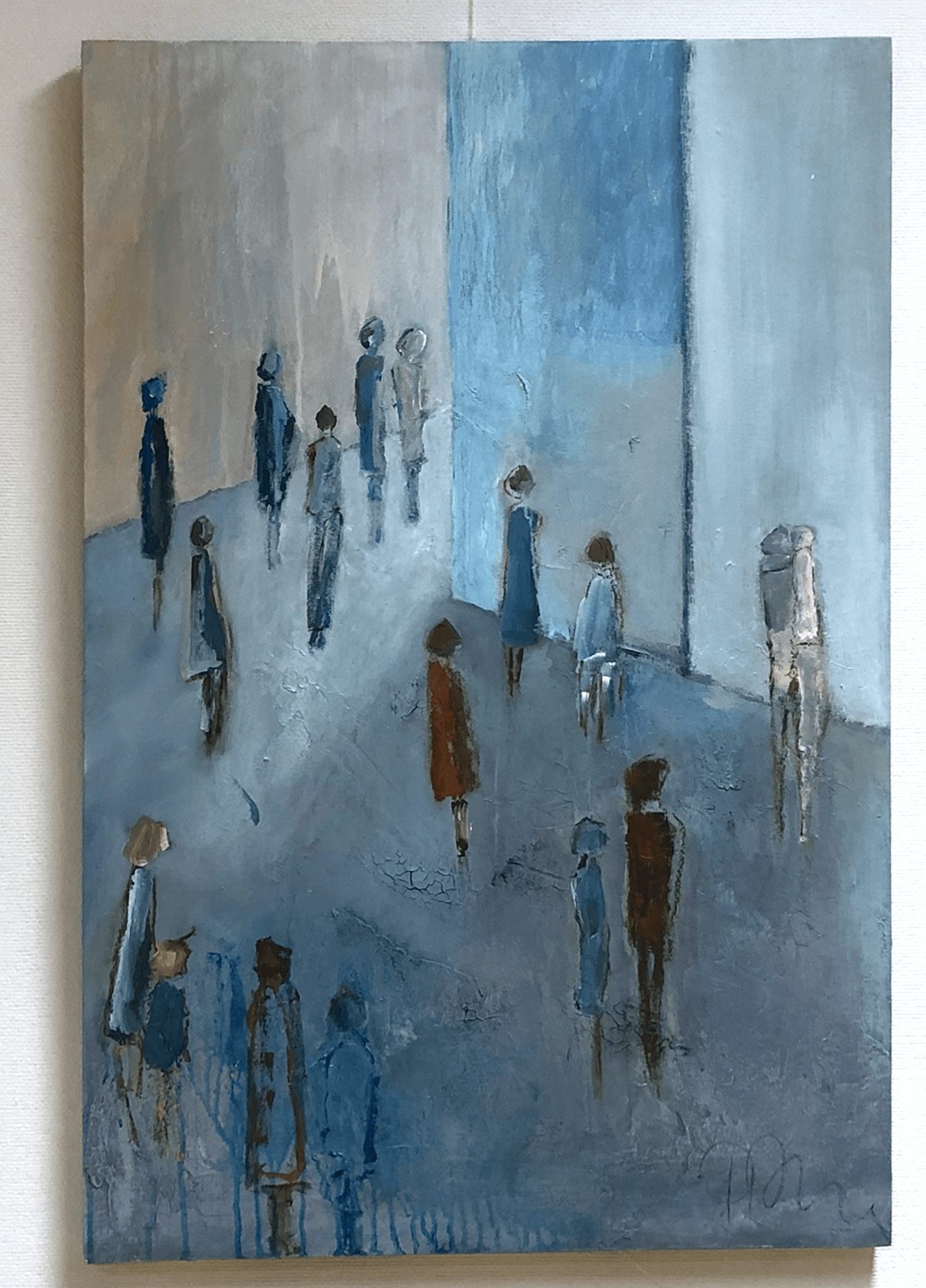 Acryl auf Leinwand, 70 x 100 cm, 2024